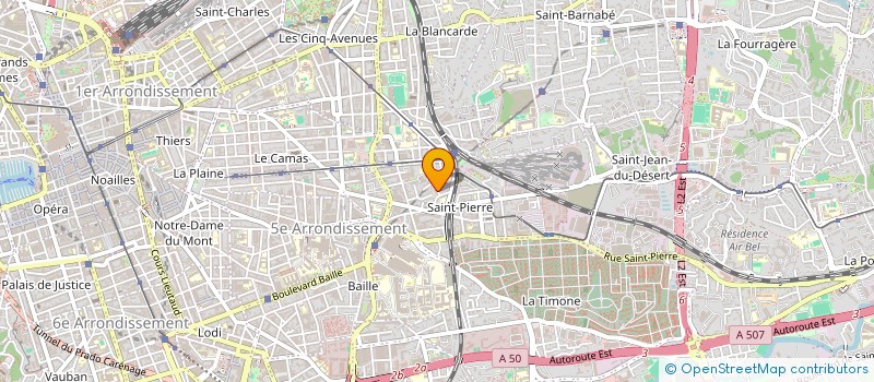 localisation de l'entreprise MONSIEUR GUILLAUME SCHONROCK à MARSEILLE