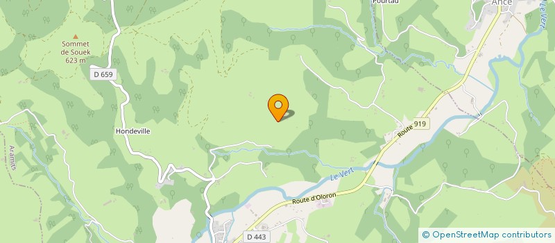 localisation de l'entreprise MONSIEUR GUILLAUME SCHROYENS  LANNE-EN-BARETOUS