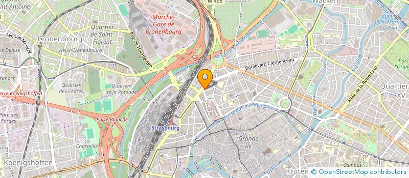 localisation de l'entreprise MONSIEUR GUILLAUME SCHWARTZ à STRASBOURG