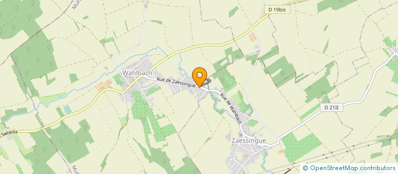 localisation de l'entreprise MONSIEUR GUILLAUME SCHWOB  WAHLBACH