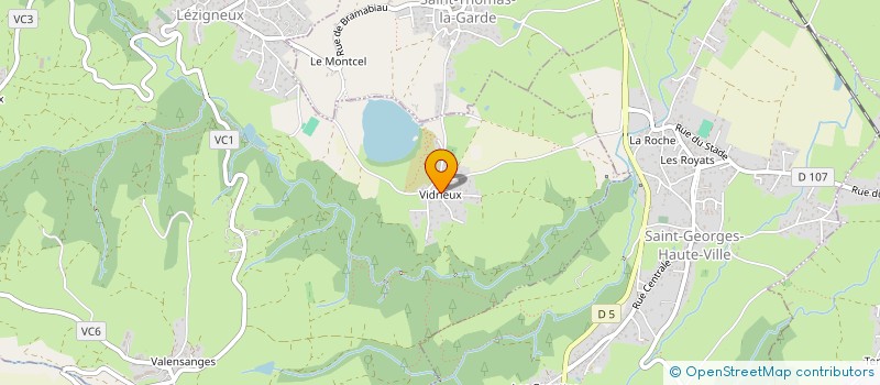 localisation de l'entreprise MONSIEUR GUILLAUME SCIAUX  LEZIGNEUX