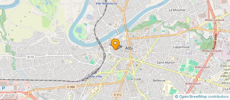 localisation de l'entreprise MONSIEUR GUILLAUME SEBILLE à ALBI