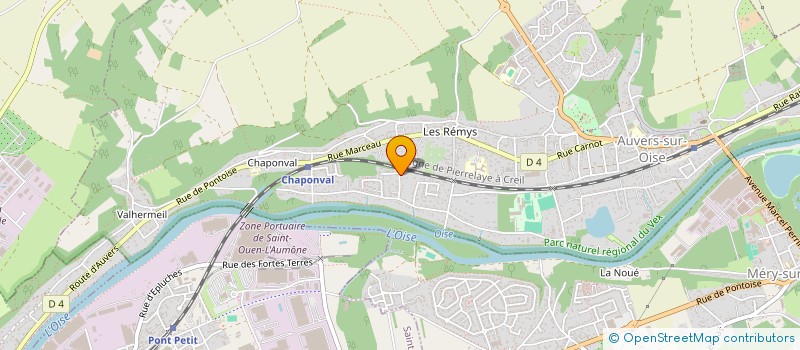 localisation de l'entreprise MONSIEUR GUILLAUME SECRETAIN  PECHAUDIER