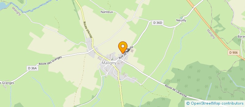 localisation de l'entreprise MONSIEUR GUILLAUME SEGAUT à MALIGNY