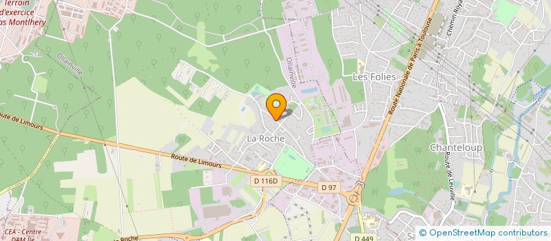 localisation de l'entreprise MONSIEUR GUILLAUME SEGER  OLLAINVILLE