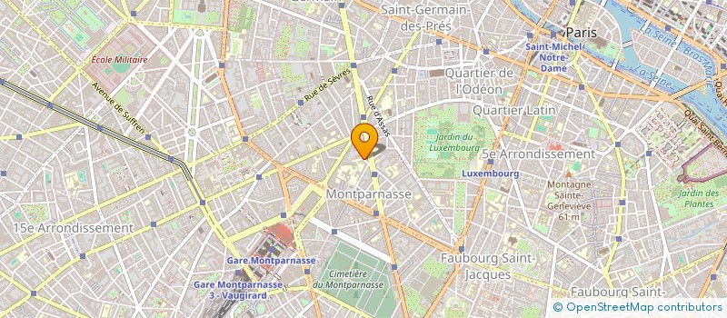 localisation de l'entreprise MONSIEUR GUILLAUME SEGUIN  PARIS