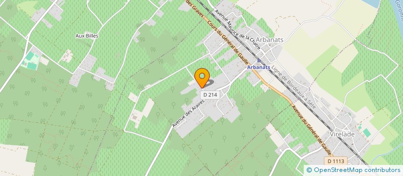 localisation de l'entreprise MONSIEUR GUILLAUME SEGUIN  ARBANATS