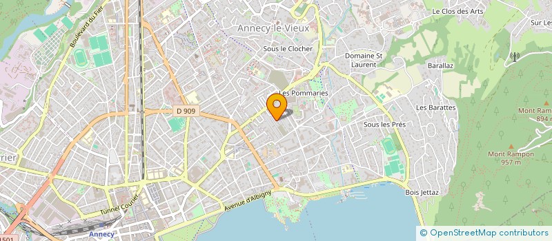 localisation de l'entreprise MONSIEUR GUILLAUME SEIXAS à ANNECY