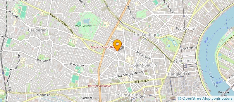 localisation de l'entreprise MONSIEUR GUILLAUME SENECHAL à BORDEAUX