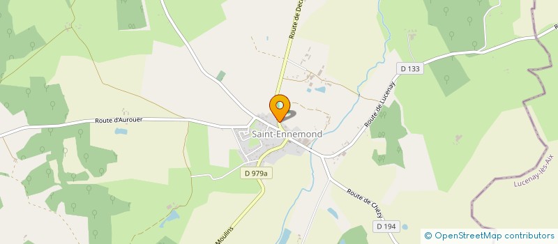 localisation de l'entreprise MONSIEUR GUILLAUME SENNEPIN  SAINT-ENNEMOND