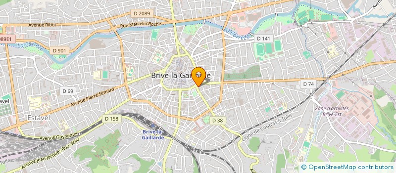 localisation de l'entreprise MONSIEUR GUILLAUME SERRE  BRIVE-LA-GAILLARDE