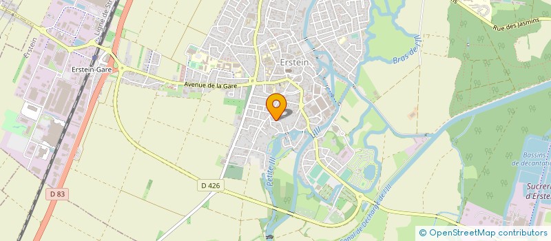 localisation de l'entreprise MONSIEUR GUILLAUME SERRET  ERSTEIN