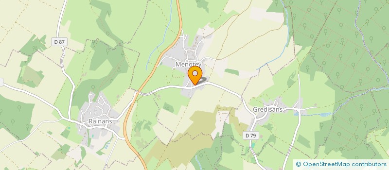 localisation de l'entreprise MONSIEUR GUILLAUME SEUROT  MENOTEY