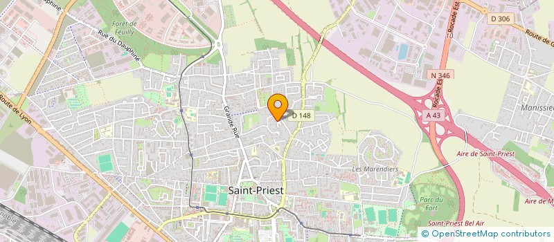 localisation de l'entreprise MONSIEUR GUILLAUME SIEGEL  SAINT-PRIEST