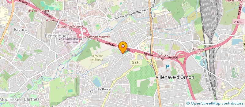 localisation de l'entreprise MONSIEUR GUILLAUME SIERRA  VILLENAVE-D'ORNON