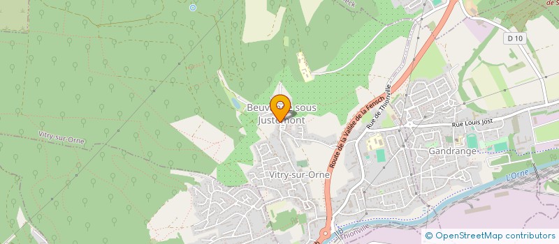 localisation de l'entreprise MONSIEUR GUILLAUME SIERZCHULA  ROMBAS