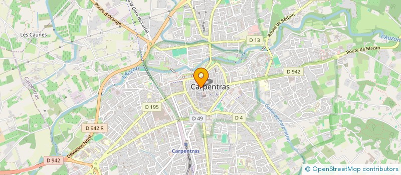 localisation de l'entreprise MONSIEUR GUILLAUME SIGNORET à CARPENTRAS