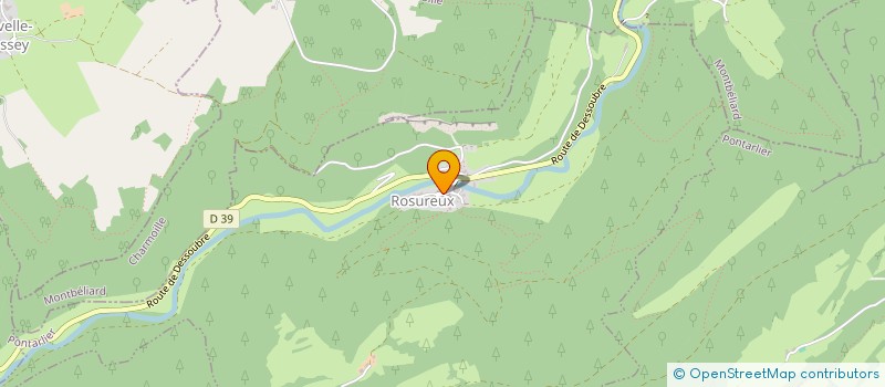 localisation de l'entreprise MONSIEUR GUILLAUME SILVERT  ROSUREUX