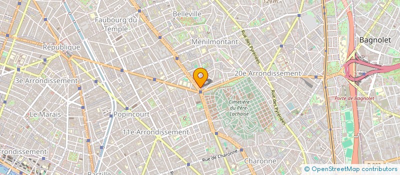 localisation de l'entreprise MONSIEUR GUILLAUME SIMONNEAU  PARIS