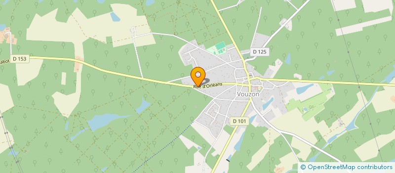 localisation de l'entreprise MONSIEUR GUILLAUME SINET  VOUZON