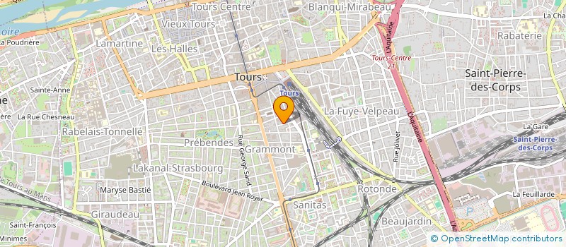 localisation de l'entreprise MONSIEUR GUILLAUME SIVIGNY à TOURS