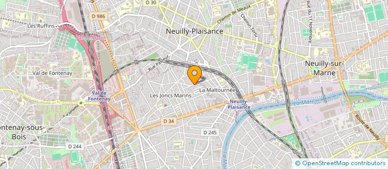 localisation de l'entreprise MONSIEUR GUILLAUME SMADJA  LE PERREUX-SUR-MARNE