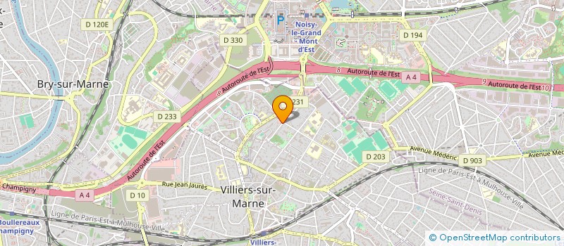 localisation de l'entreprise MONSIEUR GUILLAUME SNIADY  VILLIERS-SUR-MARNE