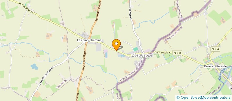 localisation de l'entreprise MONSIEUR GUILLAUME SOHIER  OOST-CAPPEL