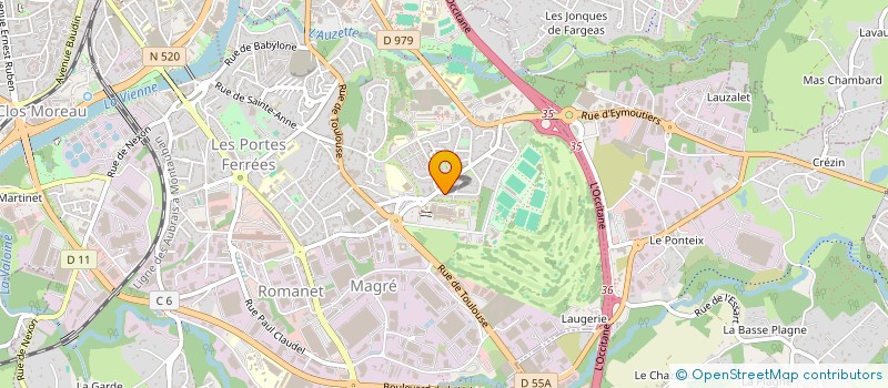 localisation de l'entreprise MONSIEUR GUILLAUME SOL à LIMOGES