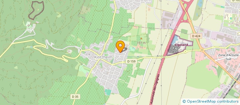 localisation de l'entreprise MONSIEUR GUILLAUME SONNTAG  KINTZHEIM