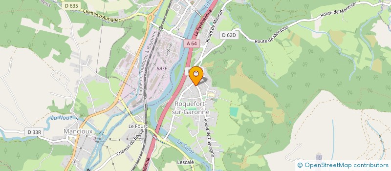 localisation de l'entreprise MONSIEUR GUILLAUME SOUDAIS  ROQUEFORT-SUR-GARONNE