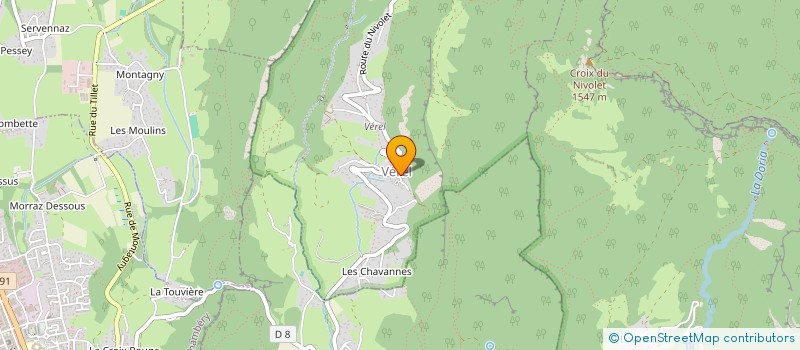 localisation de l'entreprise MONSIEUR GUILLAUME SOUDARIN  VEREL-PRAGONDRAN