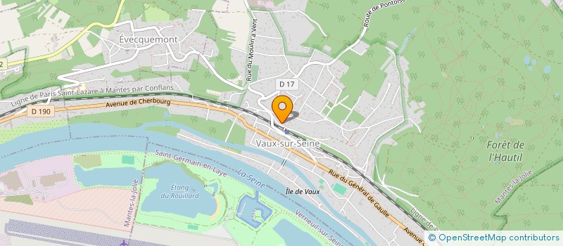 localisation de l'entreprise MONSIEUR GUILLAUME SOUFFRANT à VAUX-SUR-SEINE