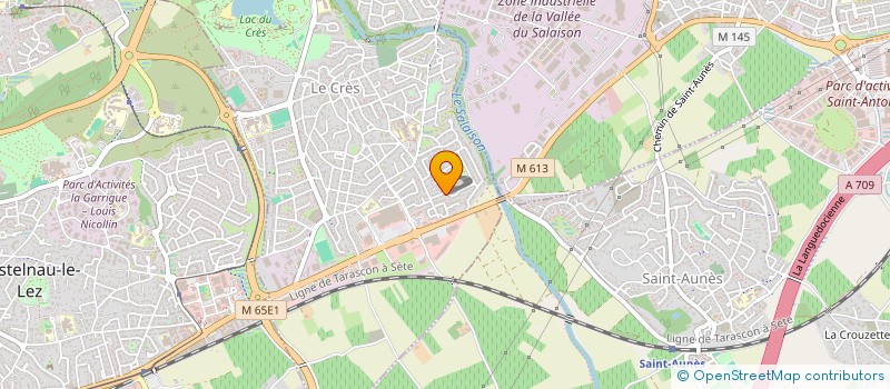localisation de l'entreprise MONSIEUR GUILLAUME SOUM  LE CRES
