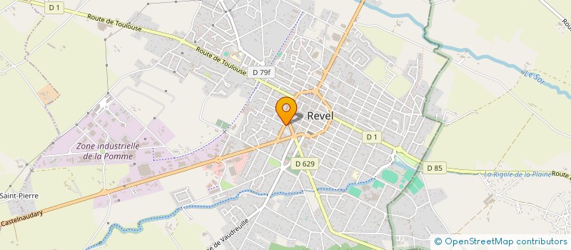 localisation de l'entreprise MONSIEUR GUILLAUME SOUM  CASTELNAUDARY