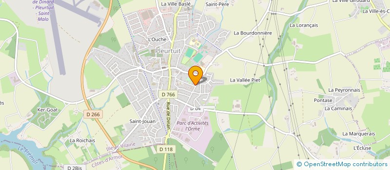 localisation de l'entreprise MONSIEUR GUILLAUME SOURIMANT  PLEURTUIT