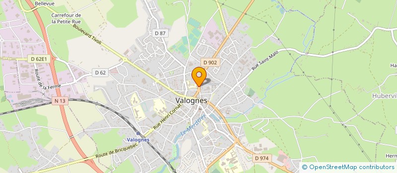 localisation de l'entreprise MONSIEUR GUILLAUME SOUTRA  VALOGNES