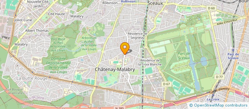 localisation de l'entreprise MONSIEUR GUILLAUME SOWINSKI  CHATENAY-MALABRY