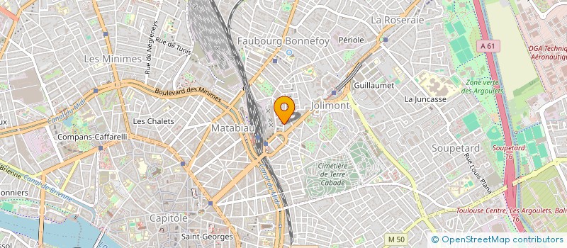 localisation de l'entreprise MONSIEUR GUILLAUME ST ETIENNE à TOULOUSE