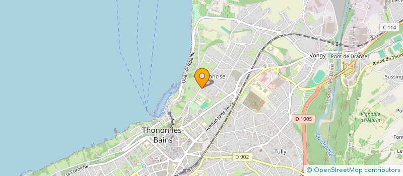 localisation de l'entreprise MONSIEUR GUILLAUME STORTZ à THONON-LES-BAINS