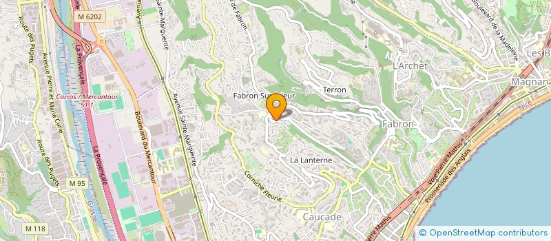 localisation de l'entreprise MONSIEUR GUILLAUME STRITMATTER à NICE