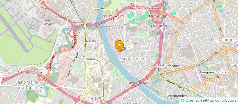 localisation de l'entreprise MONSIEUR GUILLAUME STROEBEL  TOULOUSE
