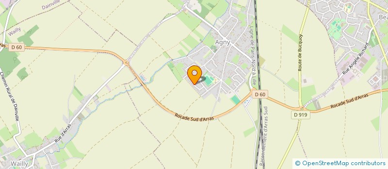 localisation de l'entreprise MONSIEUR GUILLAUME STYCZEN  VAULX-VRAUCOURT