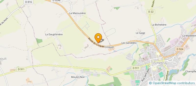 localisation de l'entreprise MONSIEUR GUILLAUME SUARD à SAINT-QUENTIN-LES-CHARDONNETS