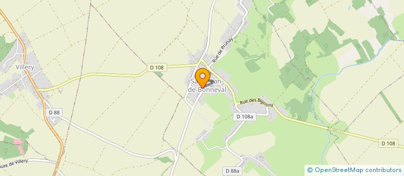 localisation de l'entreprise MONSIEUR GUILLAUME SUBTIL  SAINT-JEAN-DE-BONNEVAL