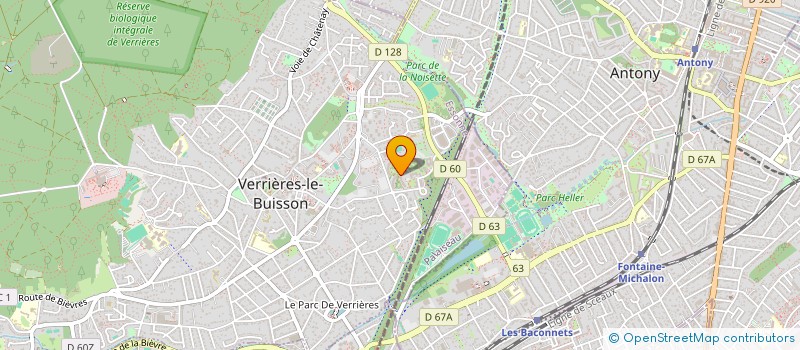 localisation de l'entreprise MONSIEUR GUILLAUME SURSIN à VERRIERES-LE-BUISSON