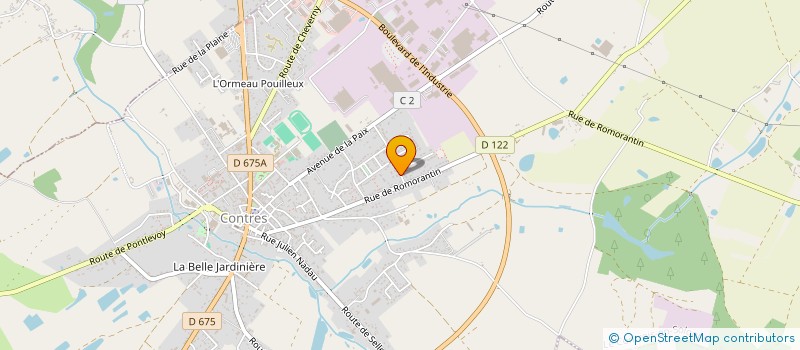 localisation de l'entreprise MONSIEUR GUILLAUME SZOPINSKI--VIRONDEAU  LE CONTROIS-EN-SOLOGNE