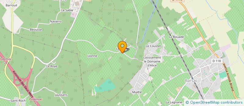 localisation de l'entreprise MONSIEUR GUILLAUME TABEL  ILLATS