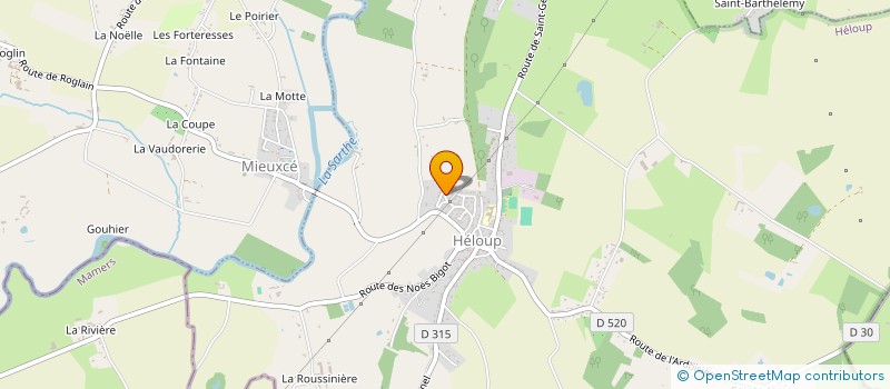 localisation de l'entreprise MONSIEUR GUILLAUME TACHOT à HELOUP