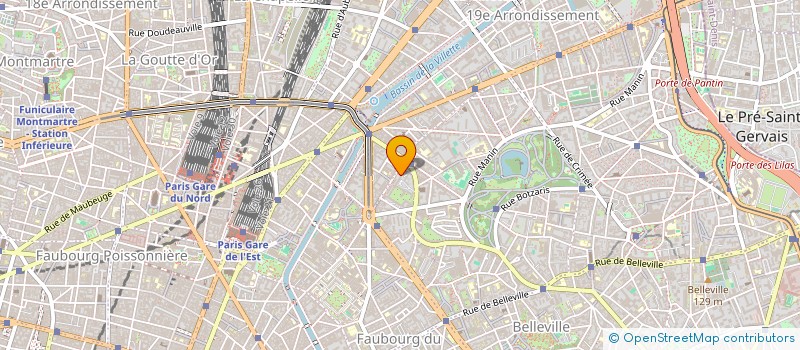 localisation de l'entreprise MONSIEUR GUILLAUME TAILLEFERT  PARIS